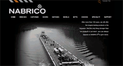 Desktop Screenshot of nabrico-marine.com